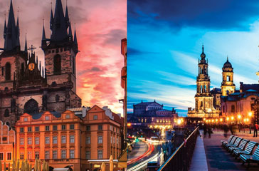 Прага, Дрезден, Вена